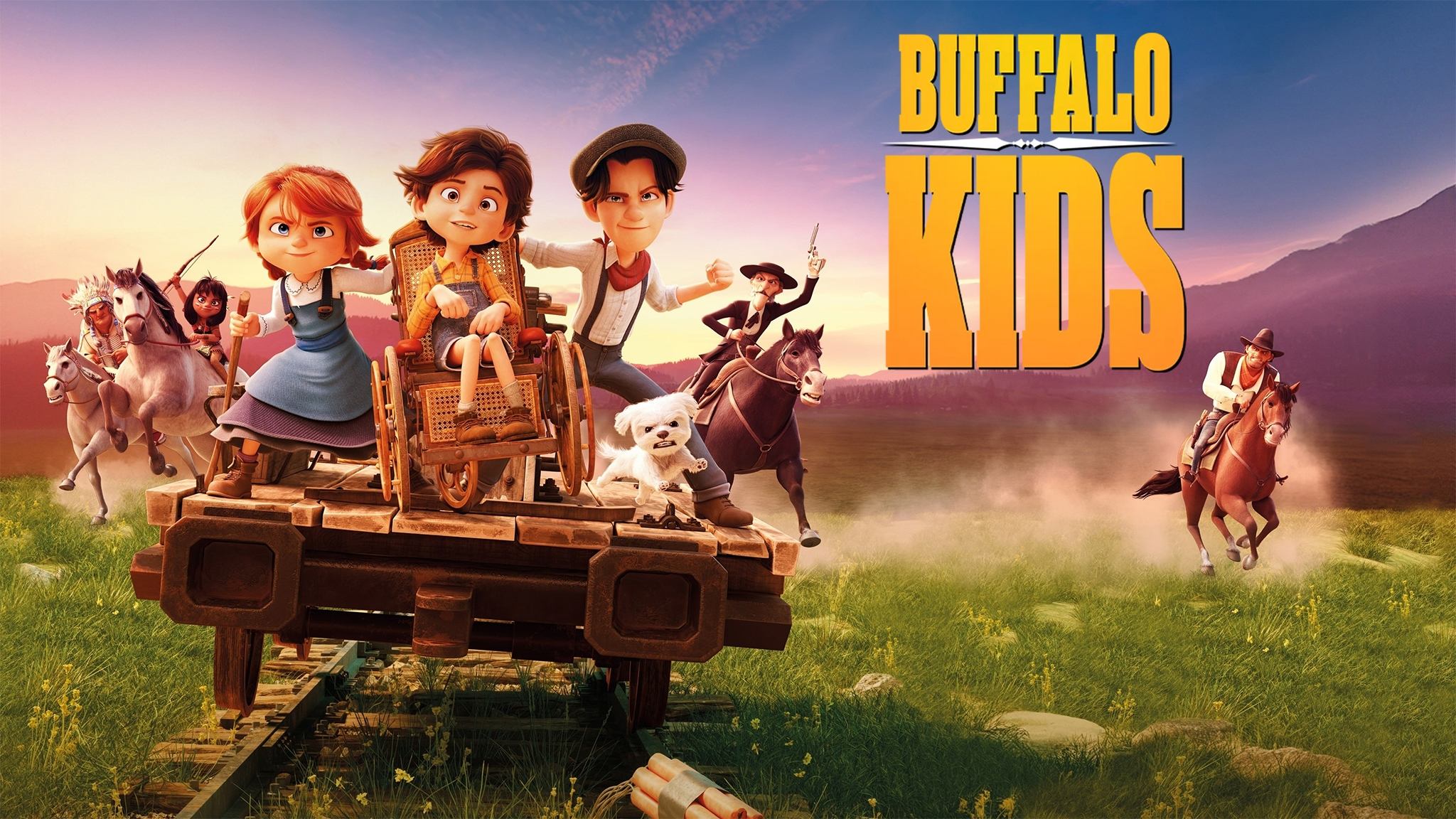 Пътешествие в Дивия Запад / Buffalo Kids (2024)